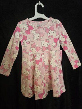 Sanrio Hello Kitty & My Melody Long Sleeve Dress – NWT